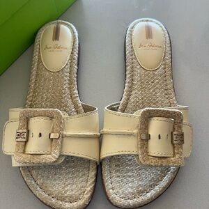 Sam Edelman Tan Buckle Sandals